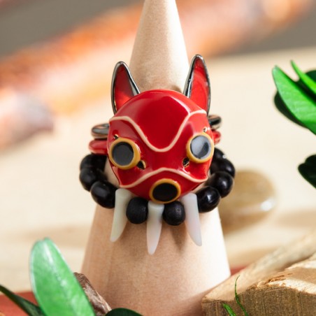 Jewellery - Three Ring Set San’s mask - Princess Mononoke