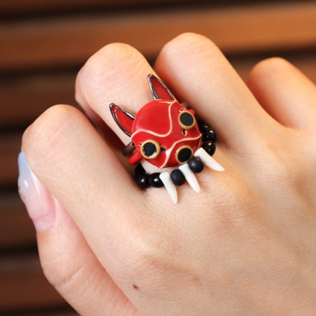 Jewellery - Three Ring Set San’s mask - Princess Mononoke