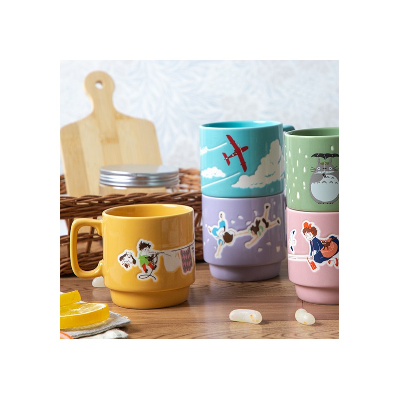 Mugs et tasses - Mug couleur gauffré Totoro Parapluie - Mon Voisin Totoro