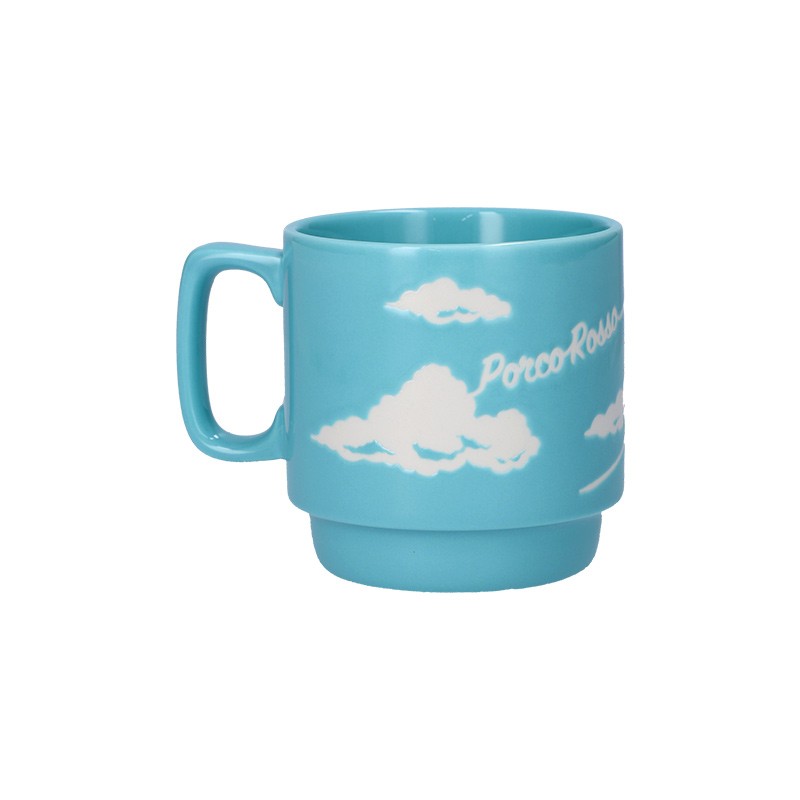 Mugs and cups - Coloful embossed mug Savoia - Porco Rosso