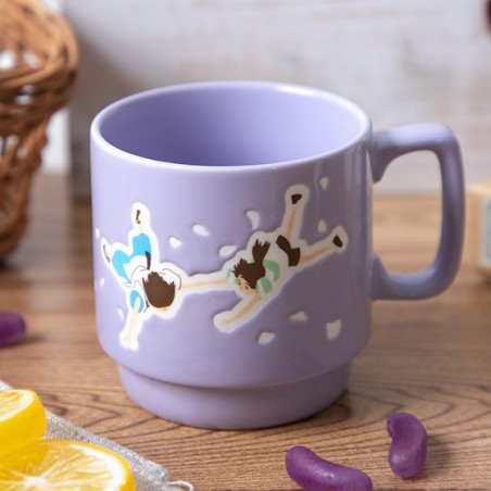 Mugs and cups - Coloful embossed mug Kiki Chihiro & Haku - Spirited Away