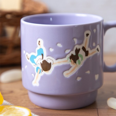 Mugs and cups - Coloful embossed mug Kiki Chihiro & Haku - Spirited Away