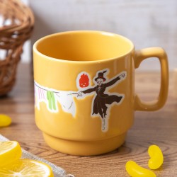 Tazas y tazones - Taza de color con relieve Detergente grande - El castillo ambulante