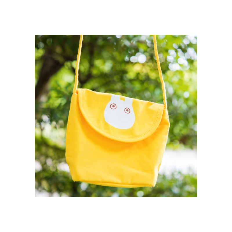 Accessoires - Pochette jaune Totoro Blanc - Mon Voisin Totoro