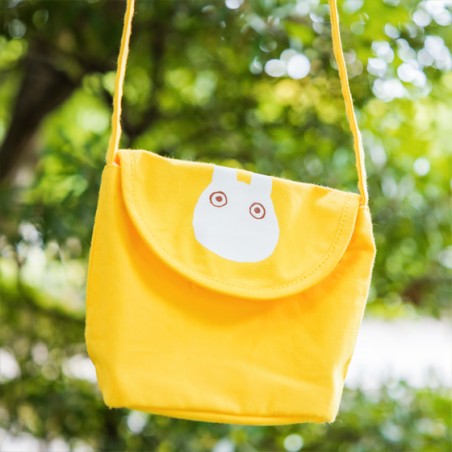 Accessoires - Pochette jaune Totoro Blanc - Mon Voisin Totoro