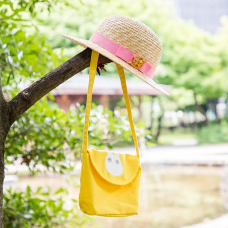 Accessoires - Pochette jaune Totoro Blanc - Mon Voisin Totoro