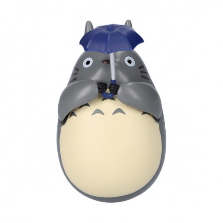Jouets - Figurine Culbuto Totoro Gris Parapluie - Mon Voisin Totoro