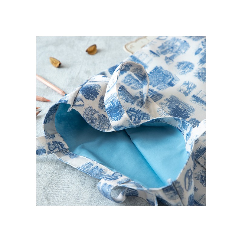 Sacs - Tote bag Bleu Nostalgie - Si tu tends l'oreille