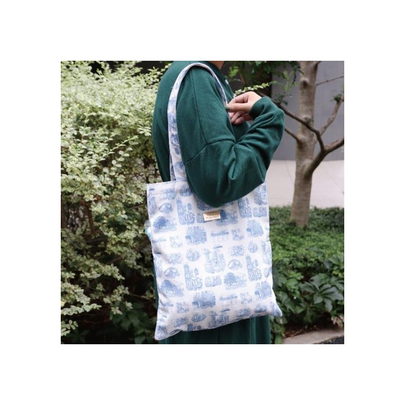 Sacs - Tote bag Bleu Nostalgie - Si tu tends l'oreille