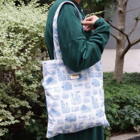 Sacs - Tote bag Bleu Nostalgie - Si tu tends l'oreille