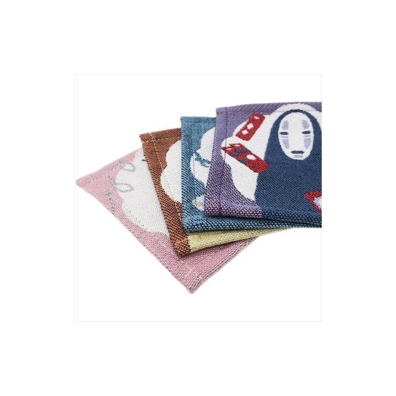 Cuisine et vaisselle - Assortiment de 4 Sous-verre Chihiro Pastel - Le Voyage de Chihiro