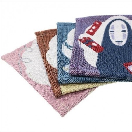 Table Sets - Set of 4 Coasters Chihiro Pastel - Sprited Away