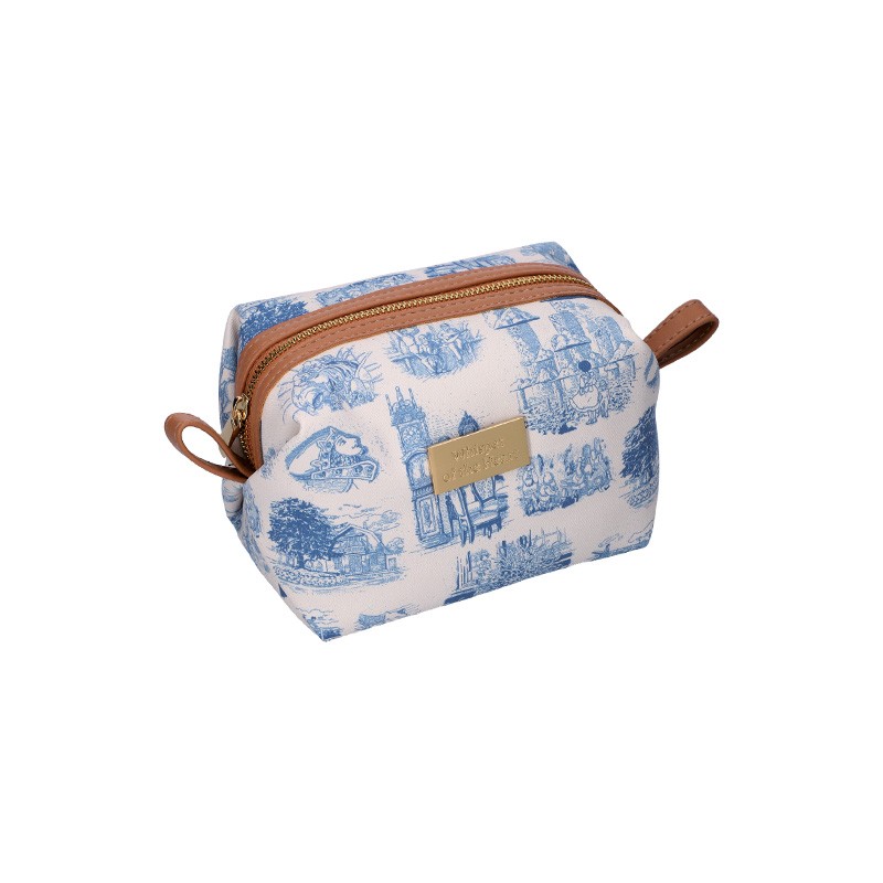 Storage - Round Toilet bag Blue Nostalgia - Whisper of the Heart