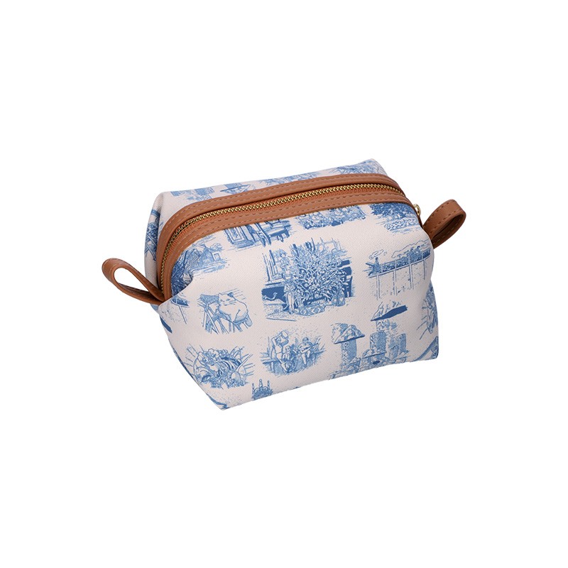 Storage - Round Toilet bag Blue Nostalgia - Whisper of the Heart