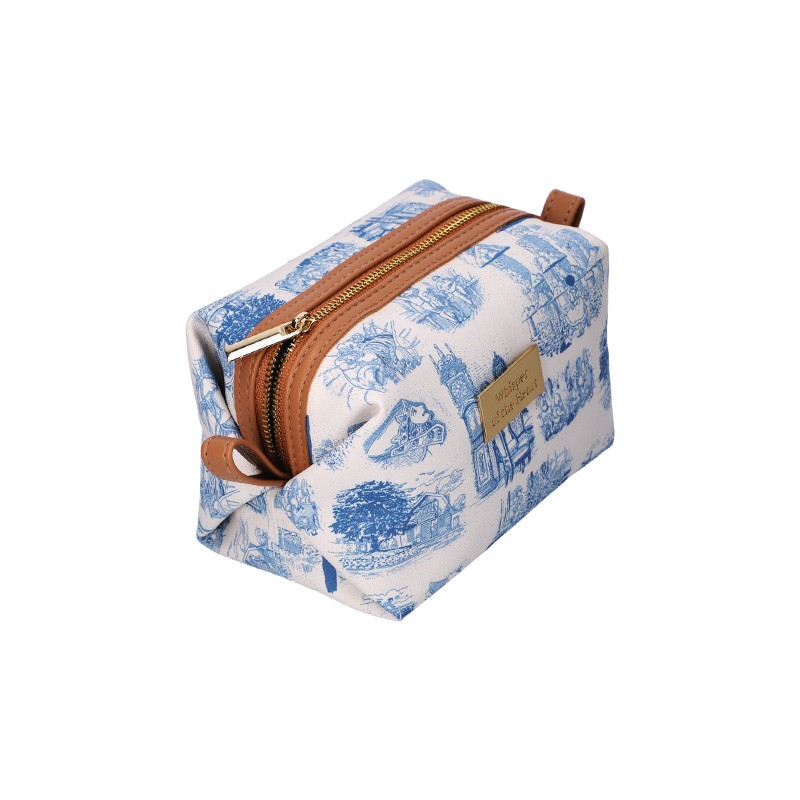 Storage - Round Toilet bag Blue Nostalgia - Whisper of the Heart