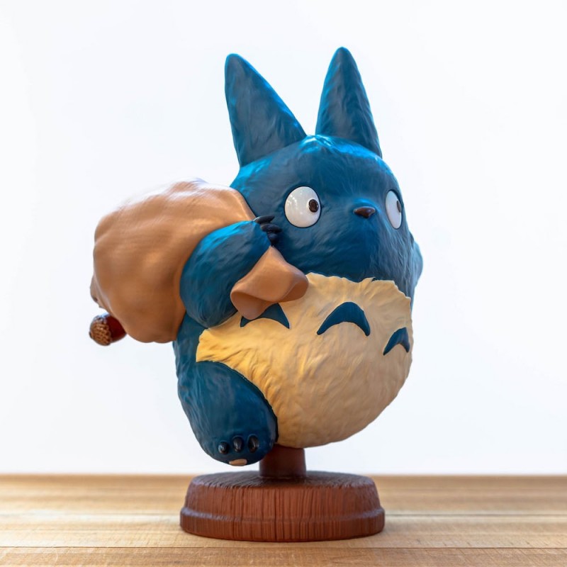 Statue totoro bleu Ghibli - Sculptures, figurines et statuettes Objets déco