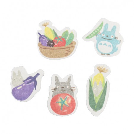 Small equipment - Sticker set Break Time Vegetables - My Neighbor Totoro