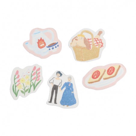 Small equipment - Sticker set Break Time Flowers - Howl's Moving Castle