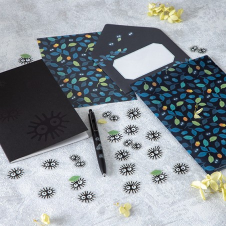 Notebooks and Notepads - Notebook B6 Soot Sprites - My Neighbor Totoro