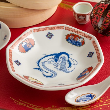 Cuisine et vaisselle - Assiette creuse Haku dragon M - Le Voyage de Chihiro