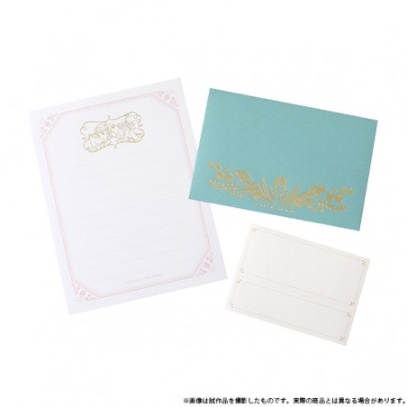 Postcards and Letter papers - Letter Set Flowers - Howl's Moving Castle