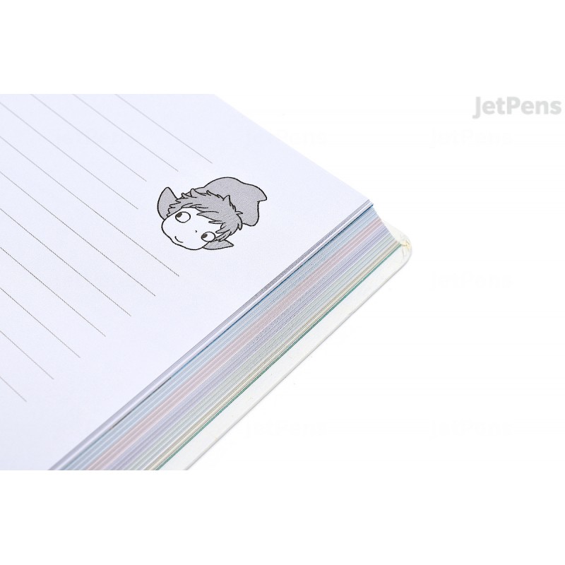 Notebooks and Notepads - Flexi Journal Ponyo & Sosuke - Ponyo on the Cliff