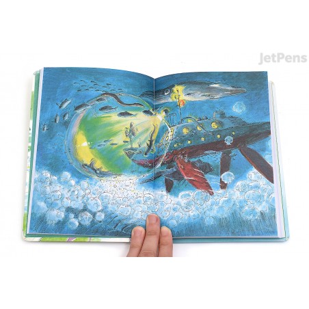 Carnets et Cahiers - Carnet de notes Ponyo & Sosuke - Ponyo sur la falaise