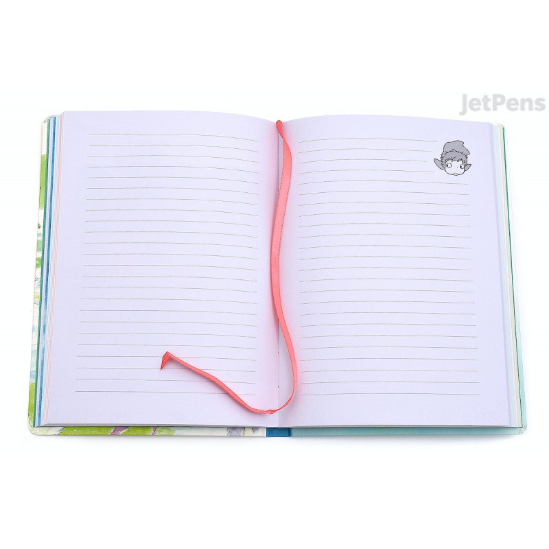 Notebooks and Notepads - Flexi Journal Ponyo & Sosuke - Ponyo on the Cliff