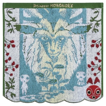 Household linen - MINI TOWEL SPIRIT OF THE FOREST - PRINCESS MONONOKE