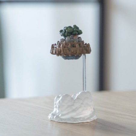 Statues - Magnetic Paper Clip Holder Flying Castle - Castle in the Sky