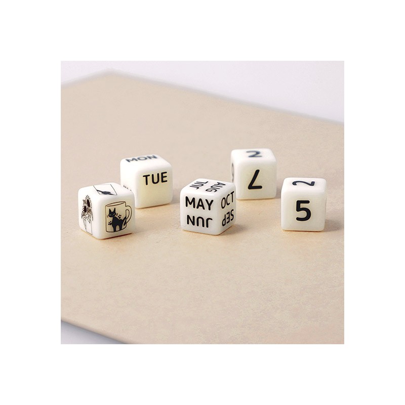 Decoraciones - Calendario Perpetuo Nicky Panadería - Nicky, la aprendiz de bruja