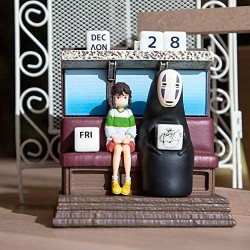 Decoraciones - Calendario de tren perpetuo Unabara - El viaje de Chihiro