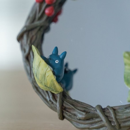 Décoration - Miroir Totoro Guirlande de fleurs- Mon Voisin Totoro