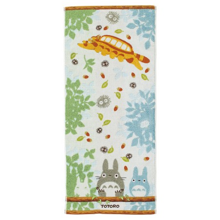 Household linen - Towel Totoro On a branch 34x80 cm - My Neighbor Totoro