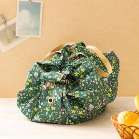Bags - Foldable Eco Bag Totoro Flower Fields - My Neighbor Totoro