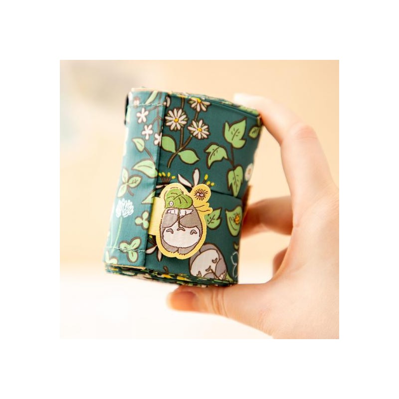 Bags - Foldable Eco Bag Totoro Flower Fields - My Neighbor Totoro