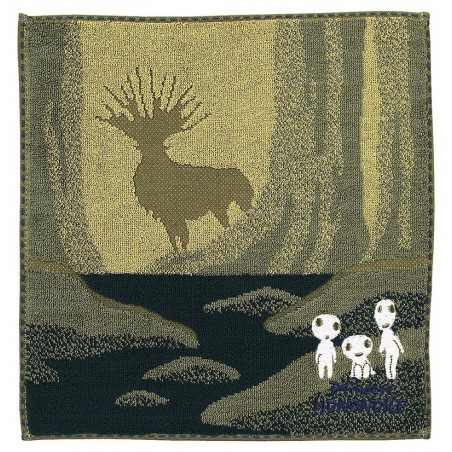 Linge de maison - SERVIETTE ESPRIT DE LA FORÊT- PRINCESS MONONOKÉ 25X25