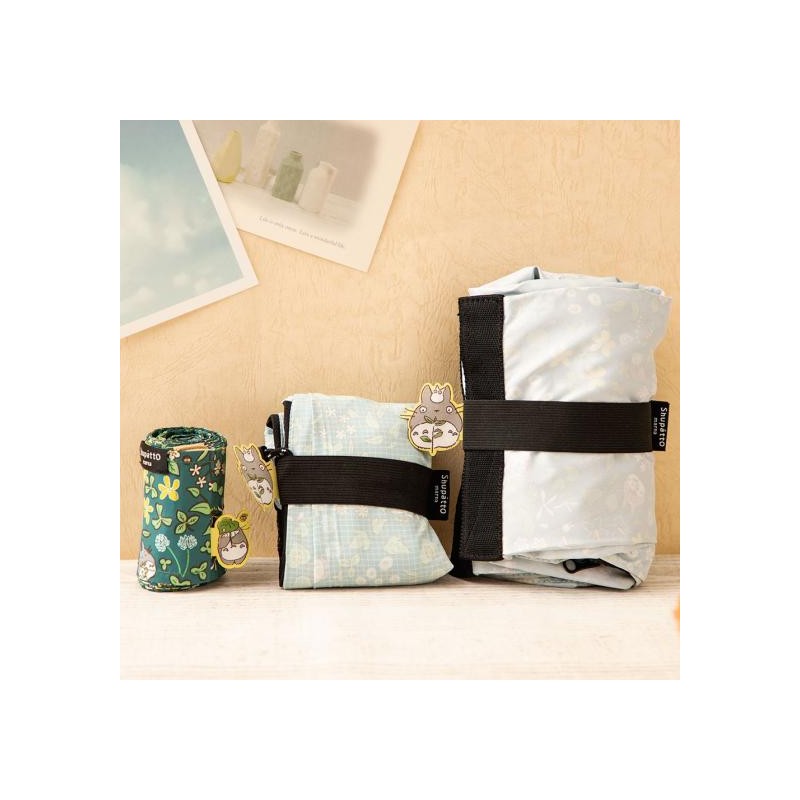 Bags - Foldable Eco Bag Totoro Flower Fields - My Neighbor Totoro