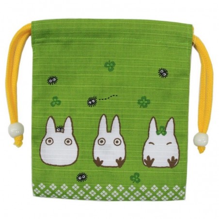 Bags - Green Cloth Bag Small Totoro - My Neighbor Totoro