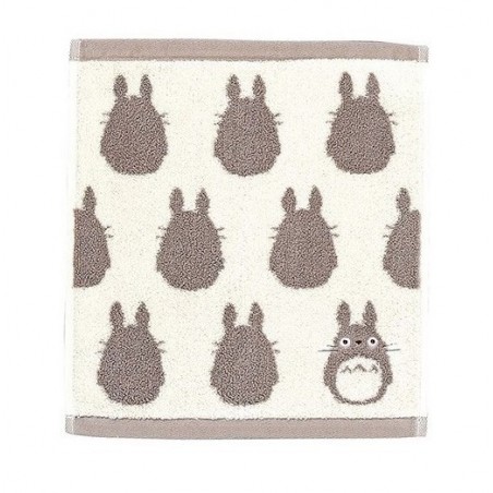 Household linen - Mini Towel Big Totoro Silhouette 33x36 cm - My Neighbor Totoro