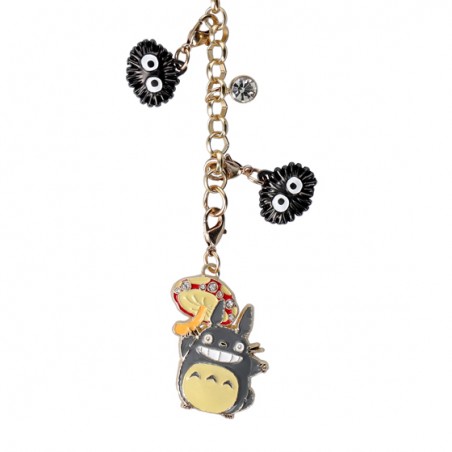 Straps - Chaînette Charms Totoro Gris & Champignon - Mon Voisin Totoro