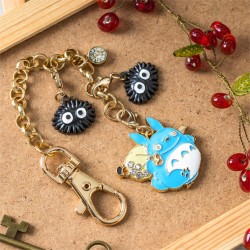 Llavero con correa - Cadena Charms Totoro Azul - Mi vecino Totoro