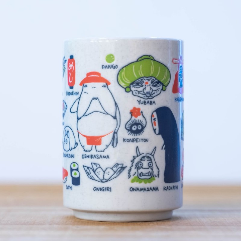 Large Japanese Tea Cup Arubaya - Spirited Away
