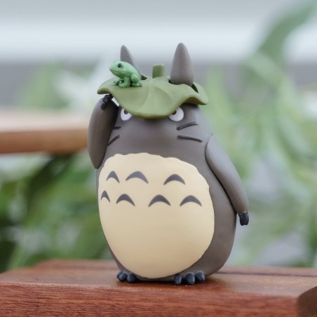 Jigsaw Puzzle - Kumukumu 3D Puzzle Big Totoro with leaf - My Neighbor Totoro