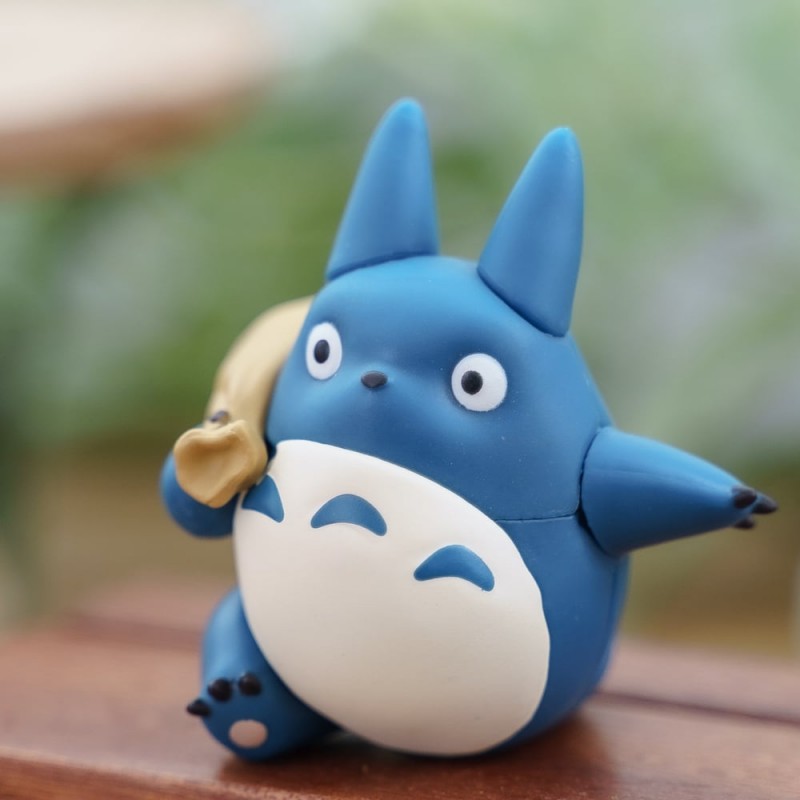Jigsaw Puzzles - Kumukumu Figurine Blue Totoro - My Neighbor Totoro