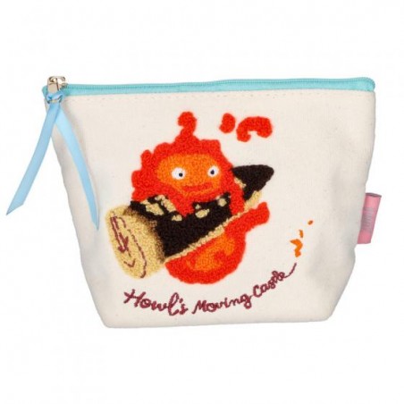 Storage - Embroidery pouch Calcifer - Howl's Moving Castle