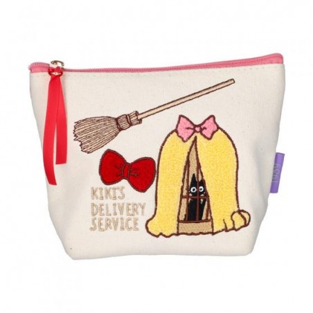 Storage - Embroidery pouch Jiji in cage - Kiki's Delivery Service