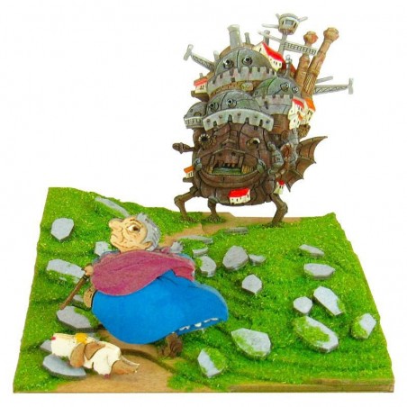 Arts and crafts - Paper Craft Howl's castle & Sophie - Howl's Moving Castle