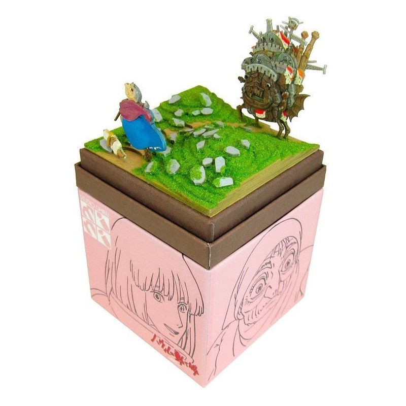 Paper Theaters - Paper Craft Howl's castle & Sophie - Howl's Moving Castle
