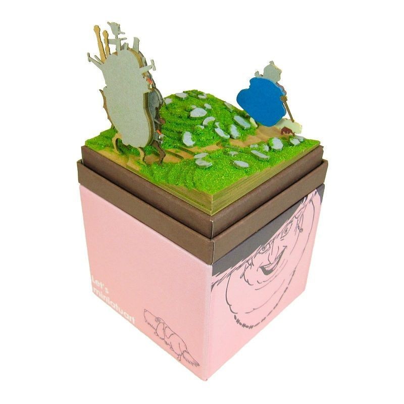Paper Theaters - Paper Craft Howl's castle & Sophie - Howl's Moving Castle